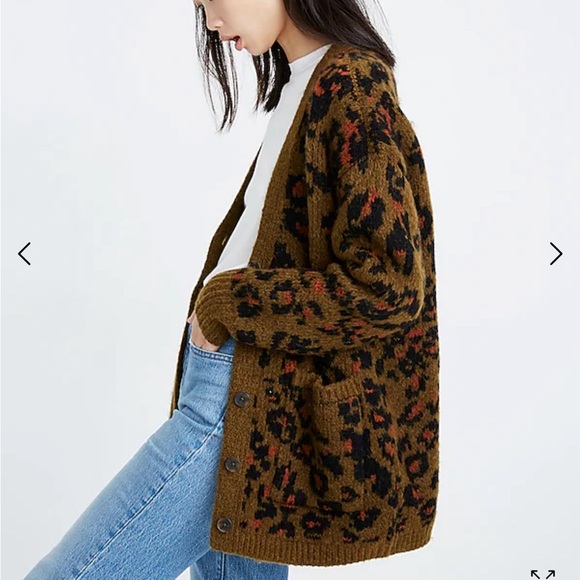 Madewell Jungle Cat Cardigan Sweater - Picture 3 of 7